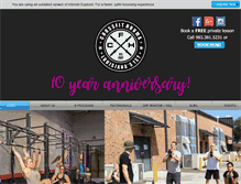 Tablet Screenshot of crossfithouma.com